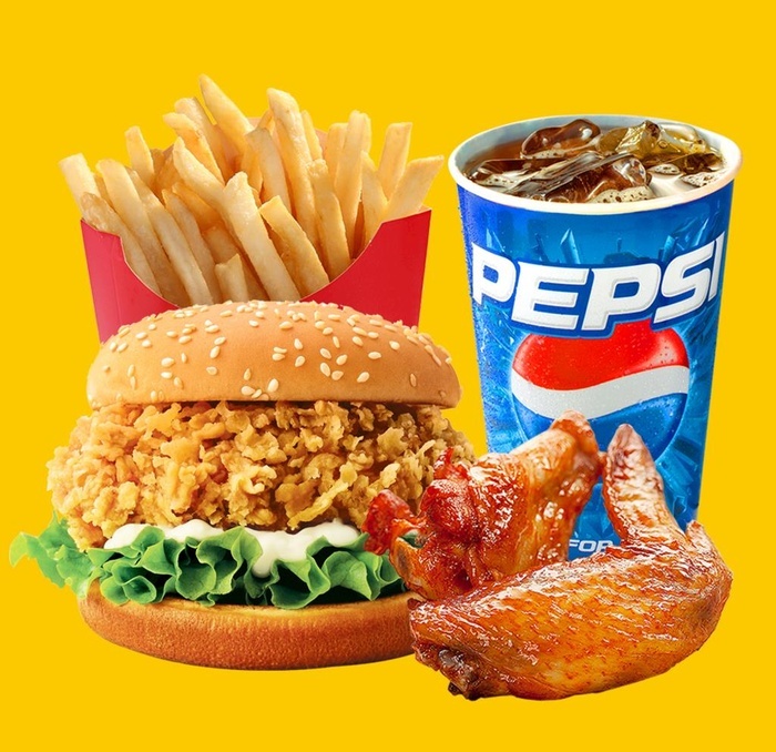 双人套餐鸡米花餐厅kfc图片