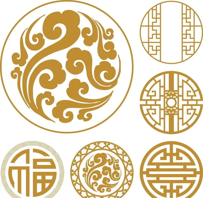 古典花纹 中国风底纹图片