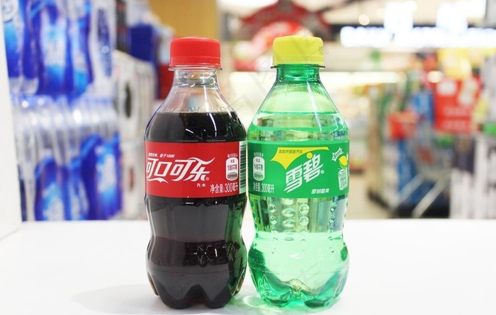 可乐雪碧300ml图片 - 菜鸟图库