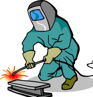 电焊工人图片