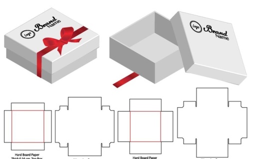 礼盒天地盖(半盖)纸盒包装图片
