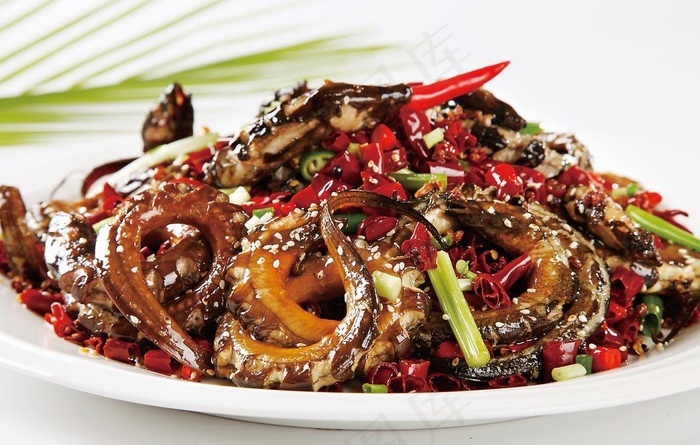 本素材作品名称为手撕盘龙鳝图片,素材编号是2129515