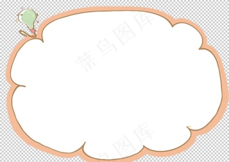 边框卡通图片4961x3508psd模版下载