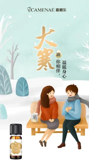 大寒小寒海报图片