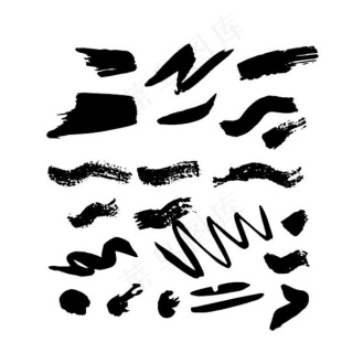 笔触毛笔笔锋图片