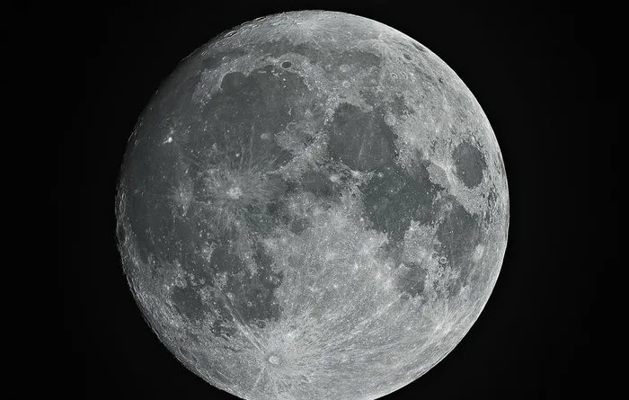 高清月球月亮表面图片