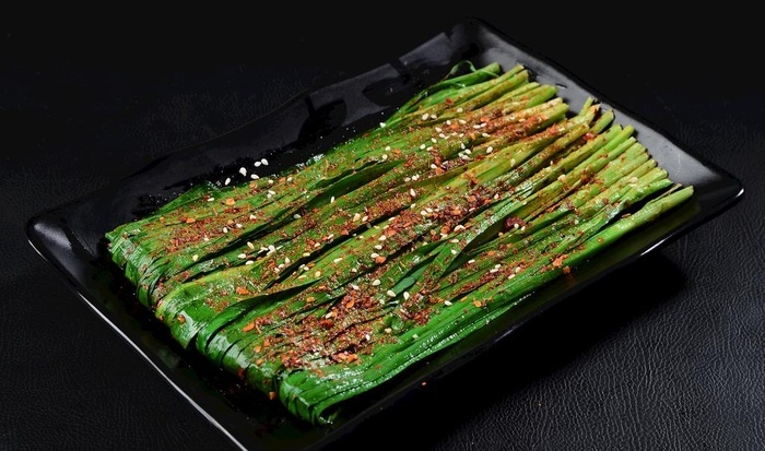 烤韭菜图片 - 菜鸟图库