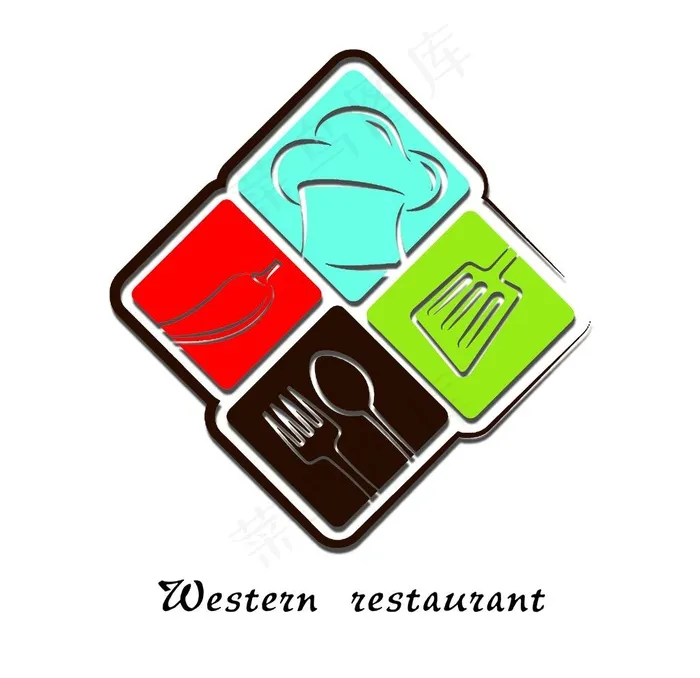西餐厅logo饮食标志图片