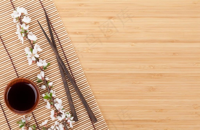 香醋筷子简约背景海报素材图片 - 菜鸟图库