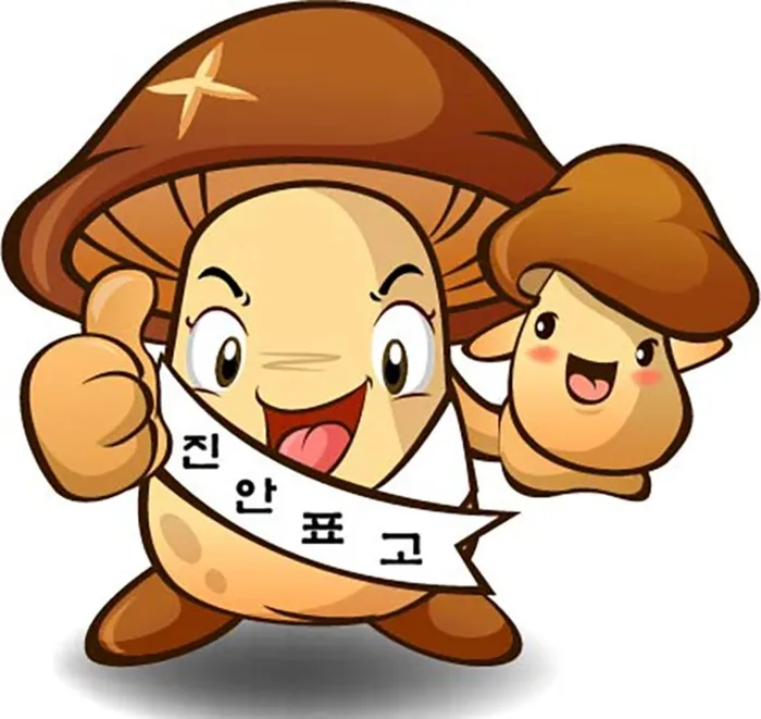 卡通蘑菇形象图片