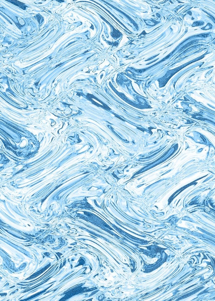 蓝色冰莹剔透冰块纹理小清新背景图片