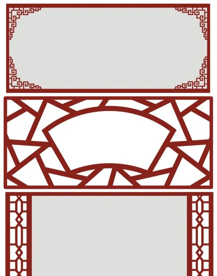 雕刻边框图片0x0cdr矢量模版下载