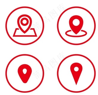 矢量地址位置图片cdr矢量模版下载