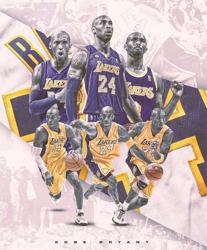 科比  曼巴 海报 NBA图片