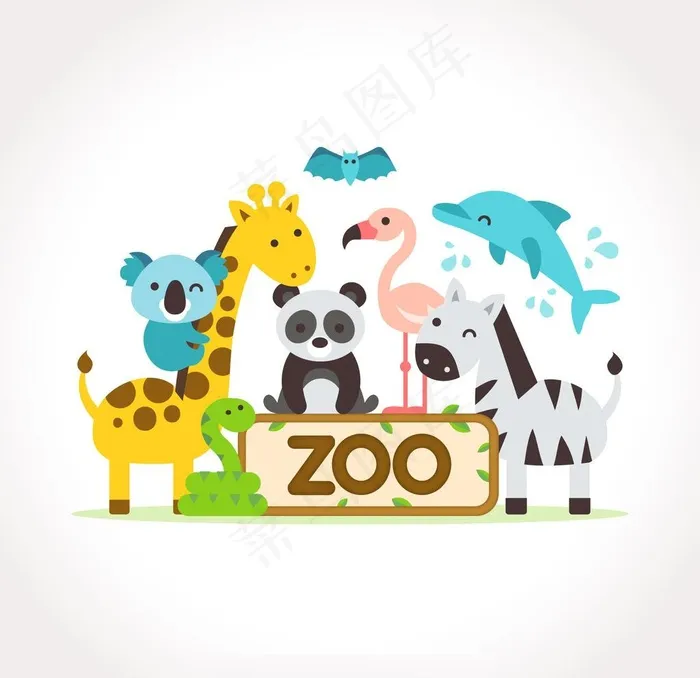 动物园的动物图片