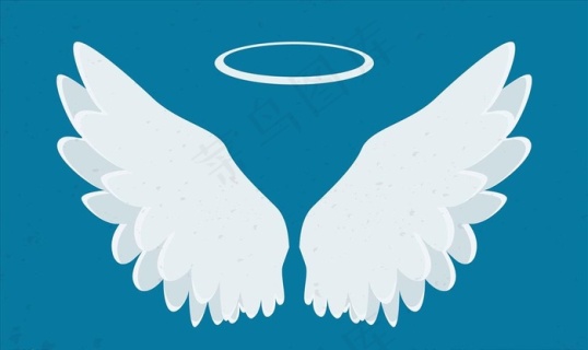 当好接班人天使翅膀图片psd模版下载