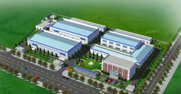 厂区及绿化设计效果图图片psd模版下载