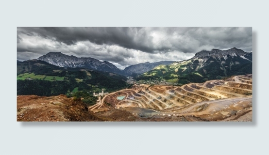 绿色矿山展板图片