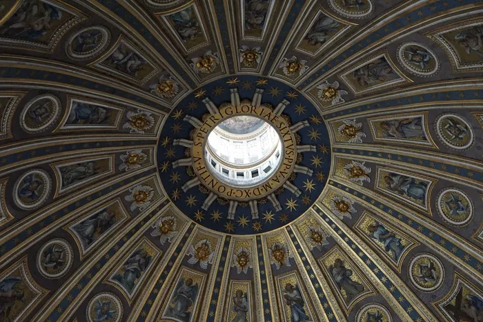 圣彼得大教堂，圆顶，室内，梵蒂冈，天主教