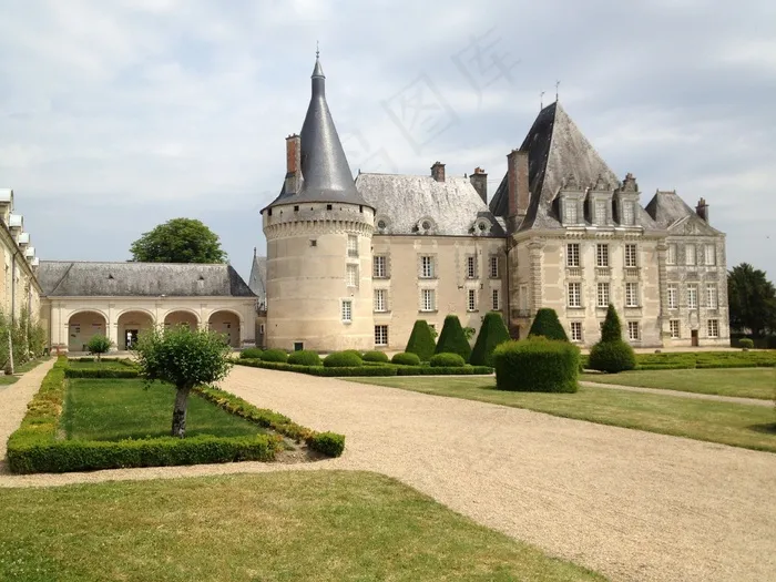 法国，城堡，城堡，具有里程碑意义，历史
