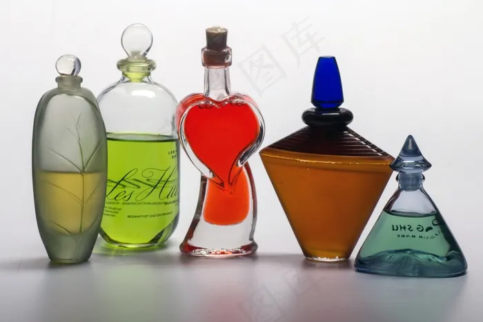 静物，香水，瓶子，香水瓶