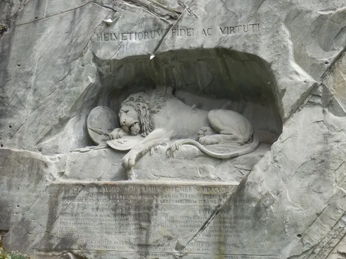 狮子，雕像，皮埃尔，灰色