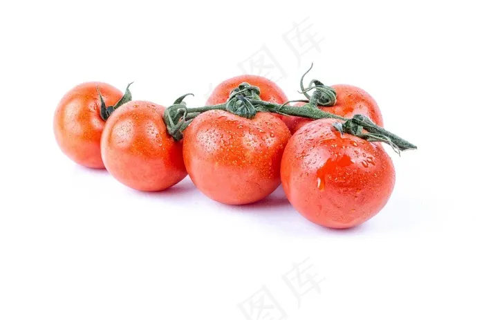 番茄，新鲜，白色，湿，水，药膳，背景