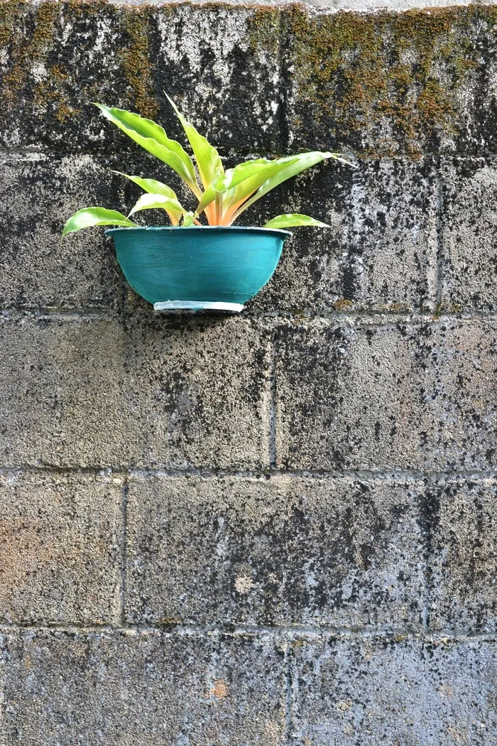 负空间，花盆，手工花盆，吊锅