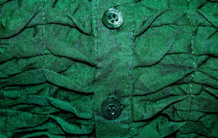 纺织，女衬衫，绿色，纽扣，服装，时尚