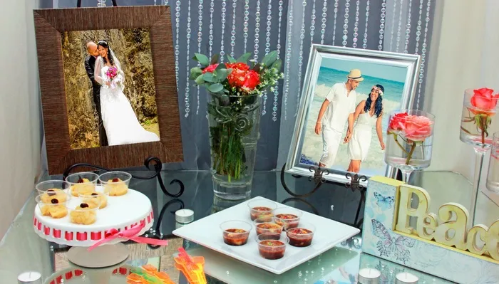 海绵蛋糕，婚礼，浪漫，浪漫，情侣，爱情