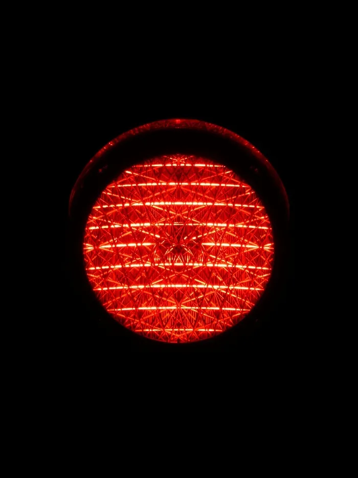 交通灯，红灯，红色，指示灯，交通信号灯