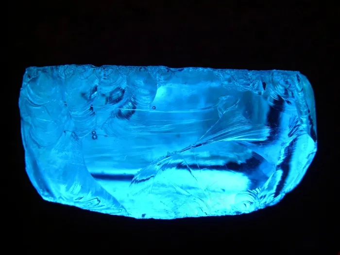 石头，玻璃，华美，宝石，颜色，蓝色，冰，冷