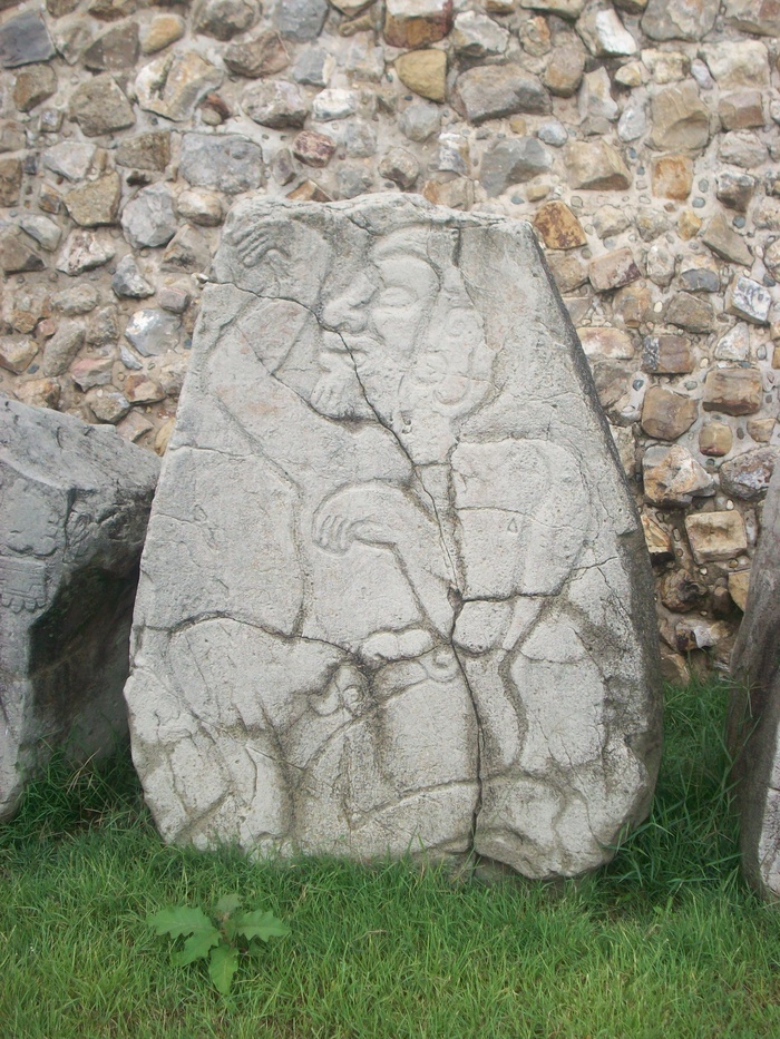 废墟建筑古代石头旅行具有里程碑意义