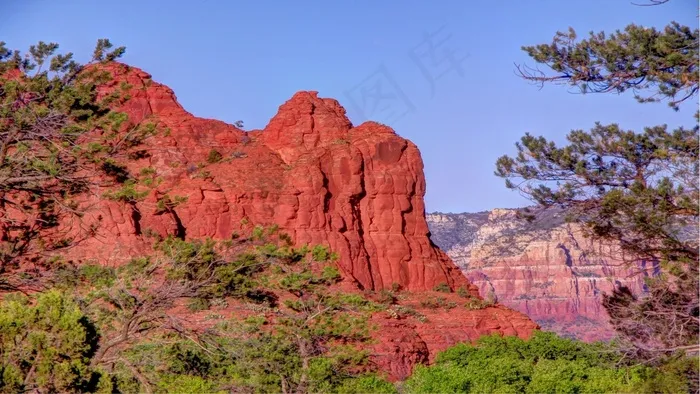 亚利桑那州塞多纳，红色岩石
