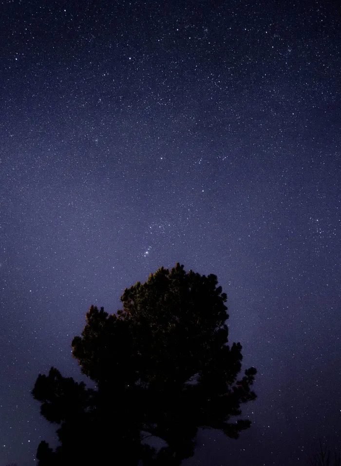 星星，夜晚，天空，空间，黑暗，蓝色，天文学，银河