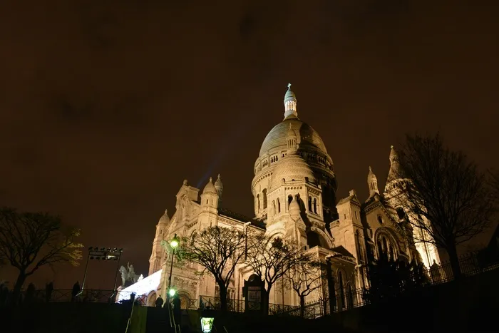圣心大教堂，蒙马特，巴黎，法国，大教堂