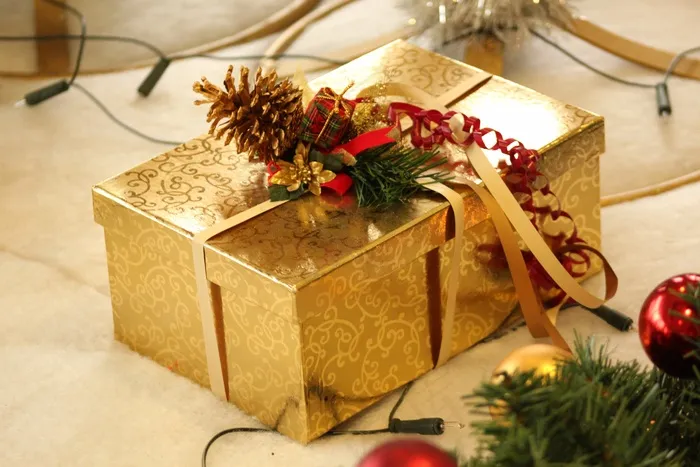 礼物，圣诞节，包装，循环，装饰，包装