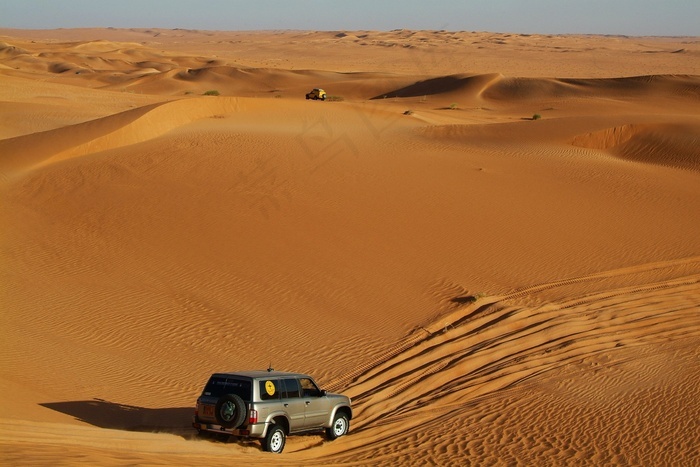 越野拉力賽撒哈拉沙漠沙漠沙灘4x4