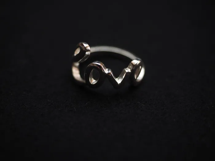 戒指，指环，银，珠宝，爱