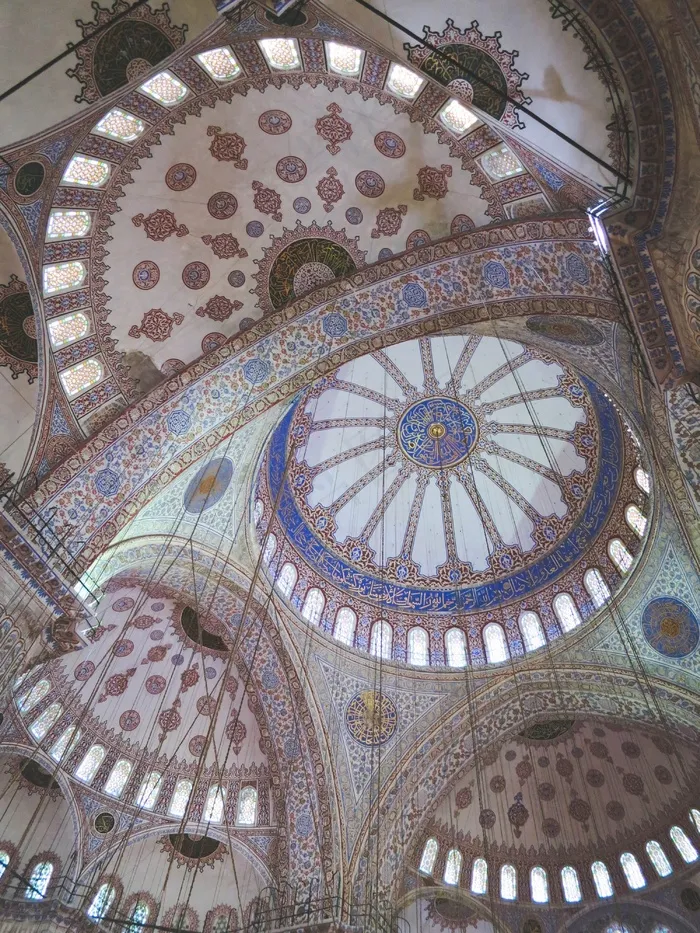 伊斯坦布尔，土耳其，蓝色清真寺，旅行，架构