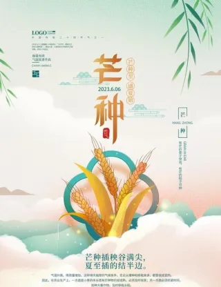 芒种海报图片