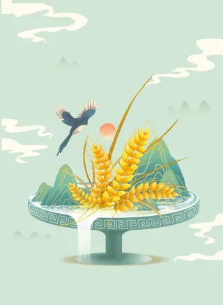 芒种素材图片