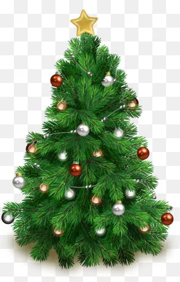 圣诞树矢量免费素材下载,免抠png,ai,免抠元素