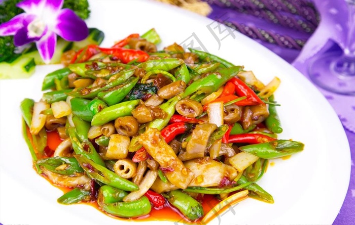 辣炒q仔象拔蚌图片