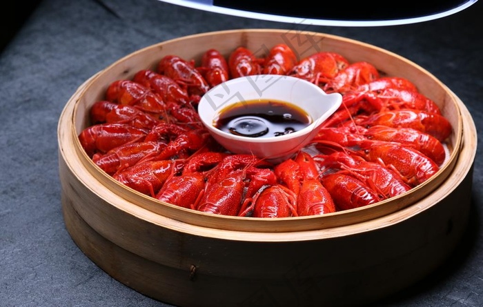 小龙虾 蒸虾图片